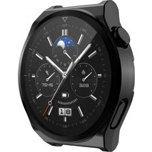 Coofbe Huawei Watch Gt 3 Pro 46MM Ful Kaplama Koruyucu Kılıf, Soft Silikon Darbe Emici Saat Kılıf