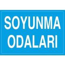 hepenuygun Iş Güvenliği Levhası Sticker- Soyunma Odaları