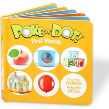 Melissa And Doug Poke A Dot First Letters Ingilizce Ilk Kelimelerim Kitabı 1 Yaş +