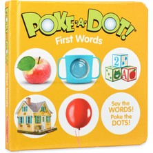 Melissa And Doug Poke A Dot First Letters Ingilizce Ilk Kelimelerim Kitabı 1 Yaş +