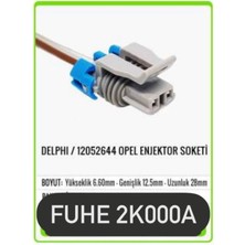 Fuhe Oto Fhe 2K000A Delphı / 12052644 Opel Enjektor Soketi
