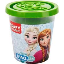 Sunman Crafy Frozen 4'lü Oyun Hamuru 560 G