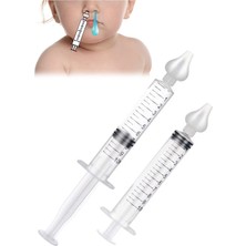Ata Home Şırıngalı  Burun Aspiratörü Bebek Burun Temizleme Aparatı Şiringa 10 ml (2 Adet)