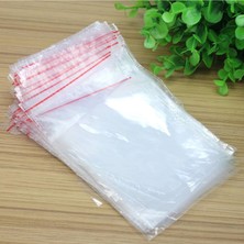 Kalbi Ticaret Kilitli Torba 8x10 cm 100'lü Kilitli Naylon Poşet Şeffaf Torba