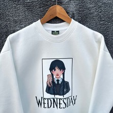 Wolters Outdoors Unisex  Wednesday Çocuk Baskılı Sweatshirt