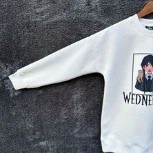 Wolters Outdoors Unisex  Wednesday Çocuk Baskılı Sweatshirt