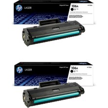 Hp W1106A (106A) Laser Mfp 137FWG 2'li Orjinal Yazıcı Toneri  SI25