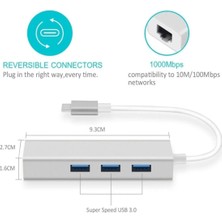 Daytona FC05 4ın1 USB 3.0 To RJ45 Ethernet Lan Dönüştürücü Çevirici Adaptör