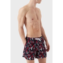 Emporio Armani Deniz Şortu Regular Fit Cepli Mayo Short Erkek Mayo Short 211740 3R445 06935