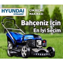 Hyundai Benzinli Çim Biçme Makinesi - 70 Lt Hazne - HYM460SP