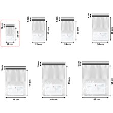 Kargopek Baskısız Bantlı Cepli Kargo Poşeti -18*23+5 - 500ADET