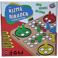 İnci Paketi Ahşap Kızma Birader Ludo