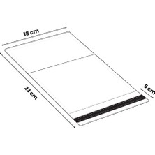Kargopek Baskısız Bantlı Cepli Kargo Poşeti -18*23+5 -1000ADET