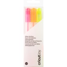Crıcut 2009963 Joy Glıtter Jel 3lü Kalem Seti 0.8mm Pembe Turuncu Sarı