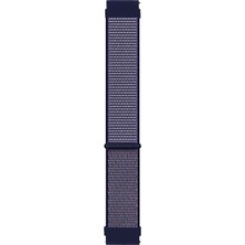 Microsonic Amazfit Gtr 2e 47MM Hasırlı Kordon Woven Sport Loop Mor