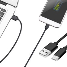 Haoruiqi 5A Type USB Veri Kablosu Hızlı Şarj Kablosu Type Şarj Cihazı Şarj Kablosu - Siyah (Yurt Dışından)