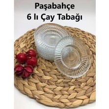 Paşabahçe Riva 6 Lı Çay Tabağı  Elysia Çay Bardağı Ile Uyumlu