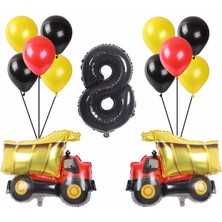 Inşaat Tema Parti Balonlar