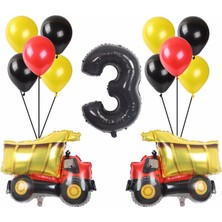 Inşaat Tema Parti Balonlar