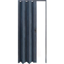 Faran Dekorasyon 87 x 230 Antrasit Renk Camsız Pvc Akordiyon Kapı - Frnakmodel-1-112
