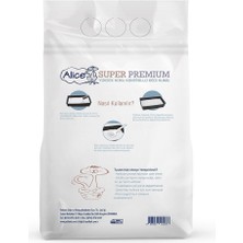 Alice Aktif Karbonlu Super Premium Topaklaşan Kedi Kumu 4X10 Lt (40 Litre)