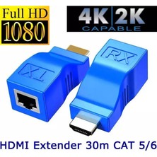 X2022 4K HDMI To Cat5-Cat6 Extender 30 Metre Uzatıcı