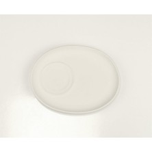 Refsan Oval Sunumluk Küçük | Seramik Bisküvi | Ham Ürün