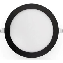 Cata 6W Siyah Kasa Slim Panel (Beyaz)