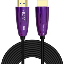 Codegen (CPS8K150) 15MT 8k 60HZ HDMI 2.1 - Ethernet 48 Gbps Metal Başlık Aktif Fiber Optıc HDMI Kablo