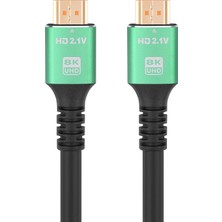 Codegen (CPS8K50) 5mt 8k 60HZ HDMI 2.1 - Ethernet 48 Gbps Metal Başlık HDMI Kablo