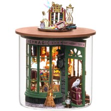 Dogula 2pcs Dıy Minyatür Dollhouse Minyatür Ev El Sanatları Hediye Oyuncakları Doğum Günü ve Bahçe (Yurt Dışından)