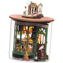 Dogula 2pcs Dıy Minyatür Dollhouse Minyatür Ev El Sanatları Hediye Oyuncakları Doğum Günü ve Bahçe (Yurt Dışından)