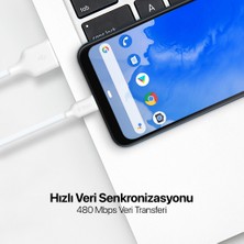 Ttec 120CM 2A Hızlı Şarj Micro USB Şarj ve Data Transfer Kablosu Samsung Huawei Xiaomi Oppo Uyumlu