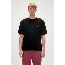 Bad Bear Badbear Re-Black Erkek Yuvarlak Yaka Tişört-Siyah 23.0 07.003 M - Siyah