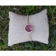 HD Marketim Bileklik Sultanit Zultanit Bukalemun Zirkon Doğal Taş Ayarlanabilir Asansörlü Bileklik