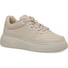 Nine West Akus 3fx Bej Kadın Sneaker