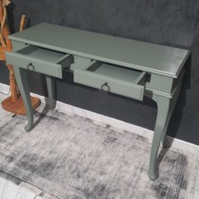 Roys Ahsap 7033 Cement Grey 100 cm Çekmeceli Ahşap Dresuar