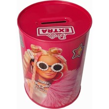 Barbie Metal Kumbara Orta Boy Orjinal Lisanslı 1 Adet Barbi Kumbara Teneke Sweet