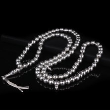 Tesbih Sepetim Tamamı 925 Ayar Gümüş 99'luk Tesbih