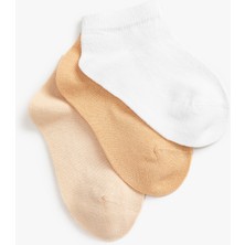 Koton 3'lü Basic Çorap Paketi