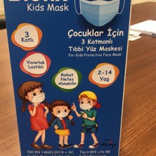 Mask-19 Biofix 3 Katlı Çocuk Maske (10 Lu) 1 KUTU