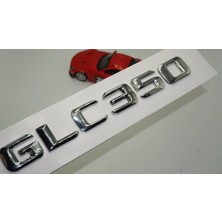 Dk Benz Glc 350 Bagaj Krom Metal 3m 3D Yazı Logo