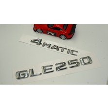 Dk Benz Gle 250 4matic Bagaj Krom Metal 3m 3D Yazı Logo