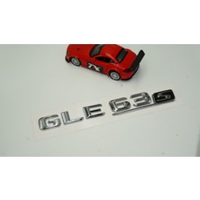 Dk Benz Gle 63S Bagaj Krom Metal 3m 3D Yazı Logo