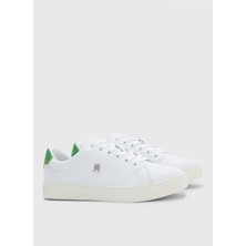 Tommy Hilfiger Beyaz Kadın Sneaker FW0FW069650K61010