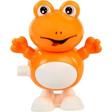 by Caretta Çıngıraklı Kumaş Top + Kurmalı Zıplayan Kurbağa + Kurmalı Zıplayan Kuş Emekleme Arkadaşı
