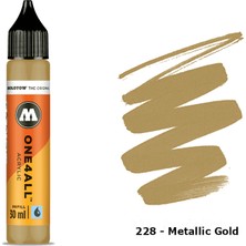 Molotow Akrilik Refill 30ML N:228 Metallic Gold
