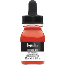 Liquitex Akrilik Mürekkep 30ML - Vivid Red Orange