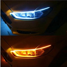 İtibar Hyundai Accent Uyumlu Blue Far Üstü Kayar LED