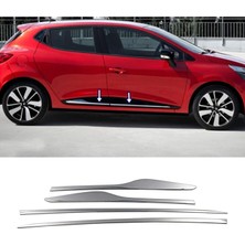 İtibar Ark Renault Clıo 4 Krom Yan Kapı Çıtası - 4 Parça